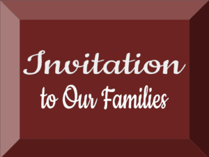 Invitation To Families image