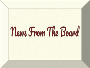 News From The Board