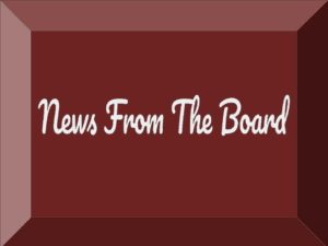 News From The Board